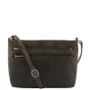 Outlet Bear Design Dark Nature Schoudertas Multi Rits brown