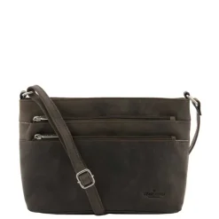 Outlet Bear Design Dark Nature Schoudertas Multi Rits brown