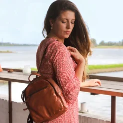 Online Bear Design Kim Backpack baltic beige