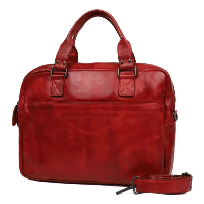 Sale Bear Design Leandro Laptopbag red