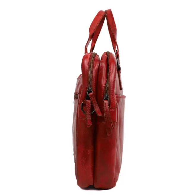 Sale Bear Design Leandro Laptopbag red