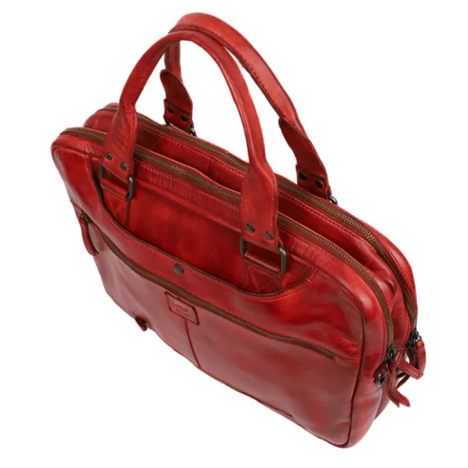 Sale Bear Design Leandro Laptopbag red