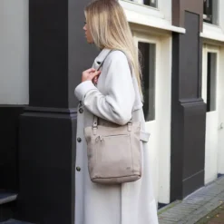 Online Bear Design Sandy Shoulder / Backpack silver mink