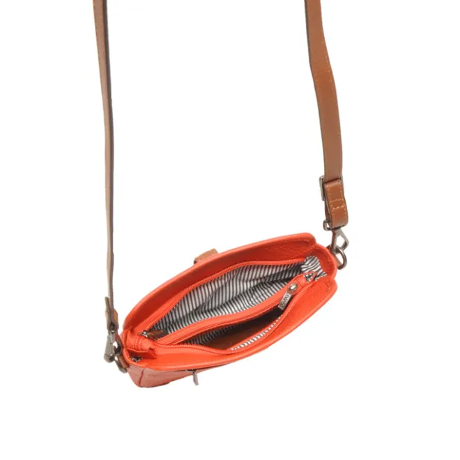 Outlet Berba Chamonix Crossbody mandarin