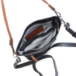 Outlet Berba Chamonix Crossbody Shoulder Bag black