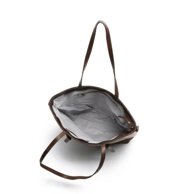 Online Berba Lucca Shopper chocolate