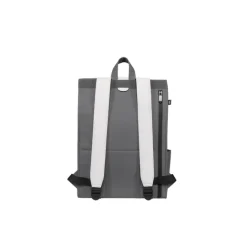 Bold Banana Roll Top Backpack grey gravity