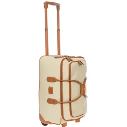 Clearance Bric's Firenze Holdall with Wheels 55 cream