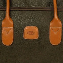 New Bric's Life Holdall Reistas met Wielen 55 olive