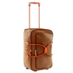 Hot Bric's Life Holdall Wheeled Duffle 55 camel