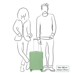 Sale Bric's Positano Cabin Trolley 55 sea green