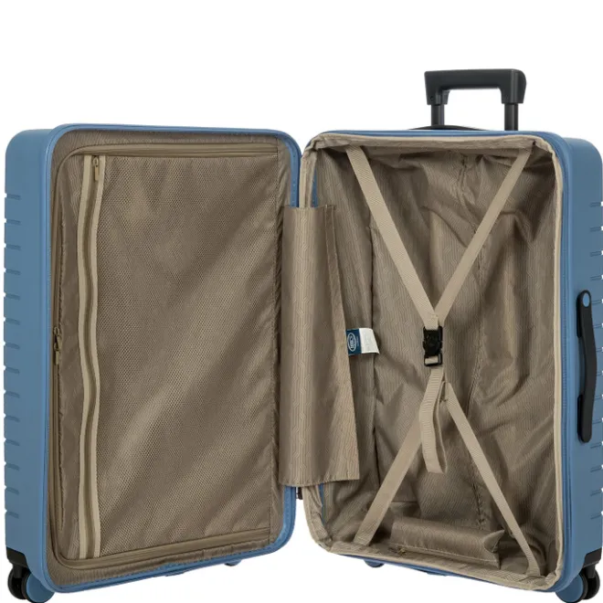 Online Bric's Ulisse Trolley Expandable Medium 71 grey blue