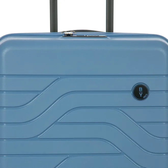 New Bric's Ulisse Trolley Expandable Medium 65 grey blue
