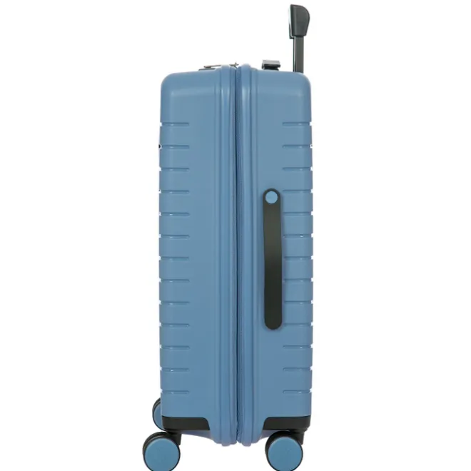 New Bric's Ulisse Trolley Expandable Medium 65 grey blue