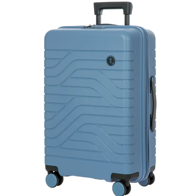 New Bric's Ulisse Trolley Expandable Medium 65 grey blue
