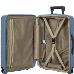 New Bric's Ulisse Trolley Expandable Medium 65 grey blue