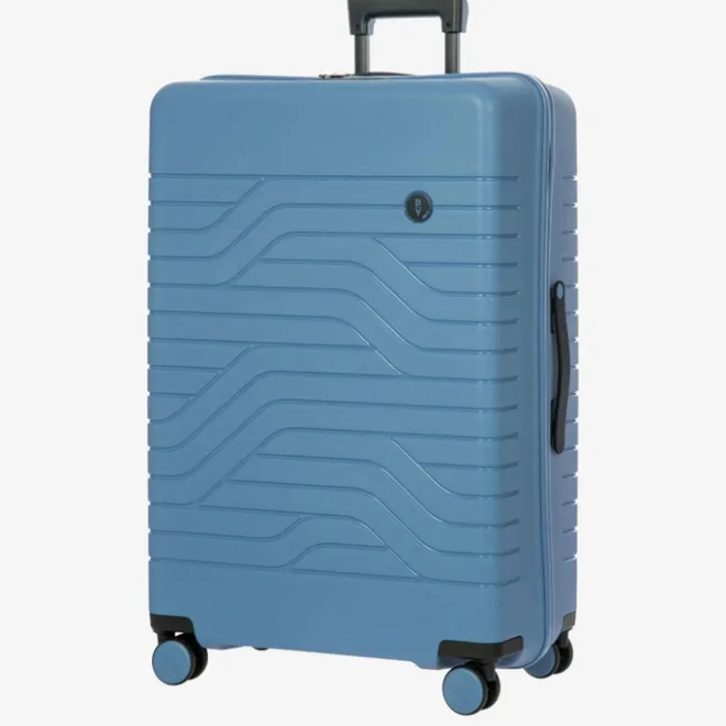 Online Bric's Ulisse Trolley Expandable Large grey blue