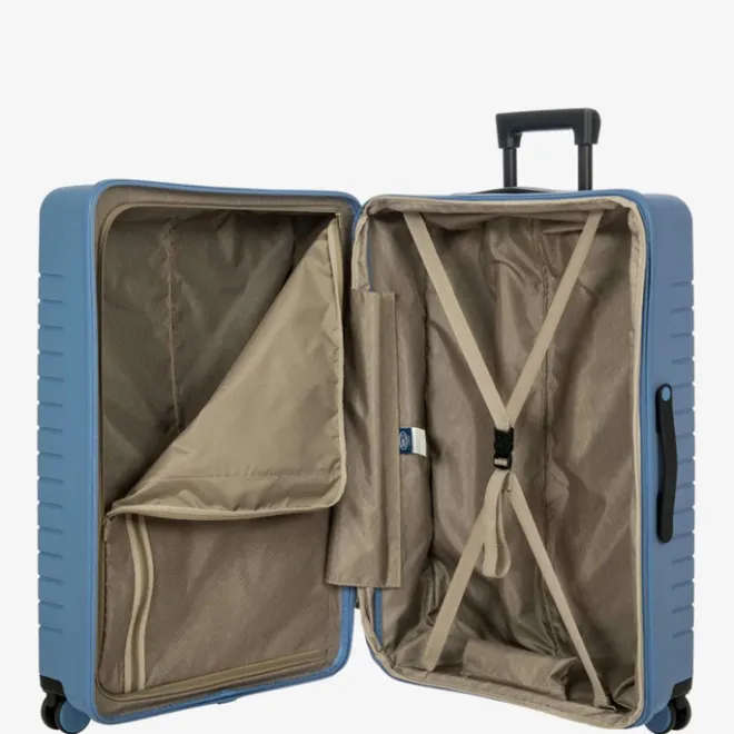 Online Bric's Ulisse Trolley Expandable Large grey blue