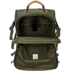 New Bric's X-Travel Backpack olive