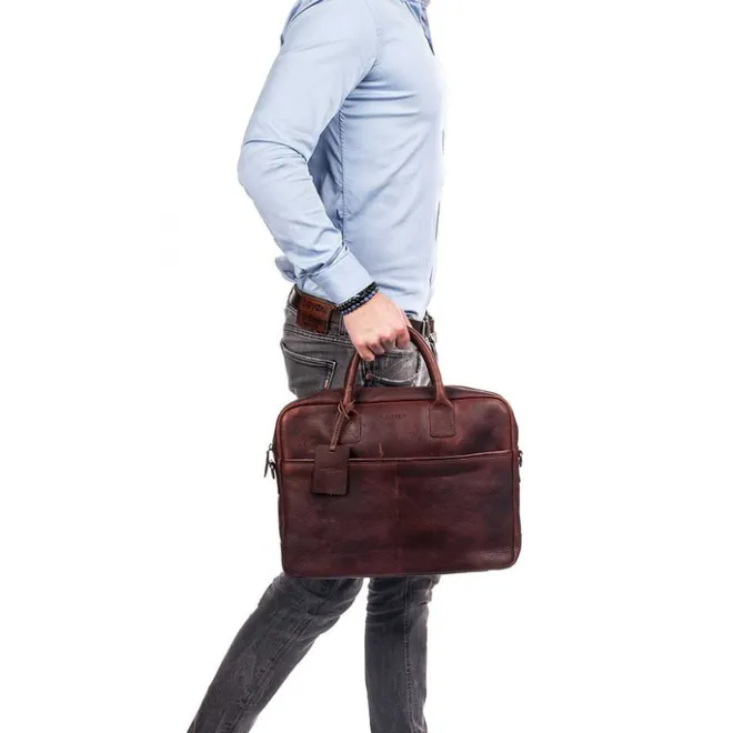 Discount Burkely Antique Avery Laptopbag 15" brown