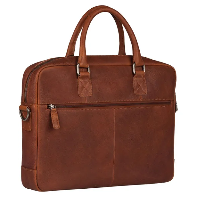 New Burkely Antique Avery Laptopbag 15" cognac