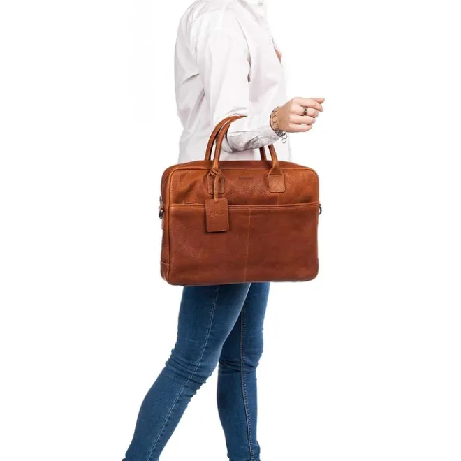 New Burkely Antique Avery Laptopbag 15" cognac