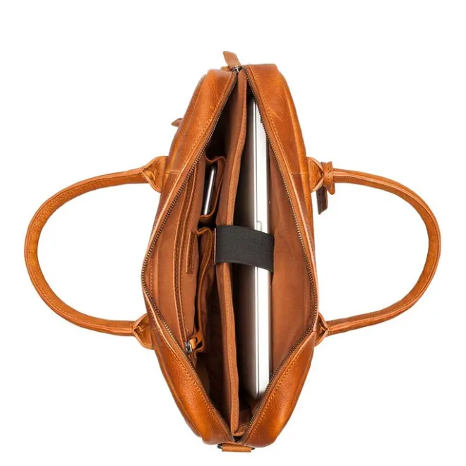 New Burkely Antique Avery Laptopbag 15" cognac