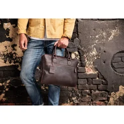 New Burkely Antique Avery Laptopbag 13.3'' cognac