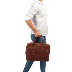 New Burkely Antique Avery Laptopbag 13.3'' cognac