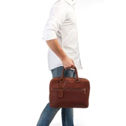 New Burkely Antique Avery Laptopbag 13.3'' cognac
