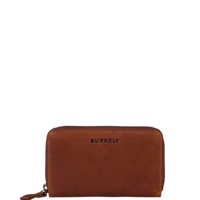 Sale Burkely Antique Avery Wallet M Back Zipper cognac