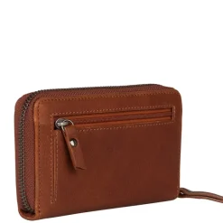 Sale Burkely Antique Avery Wallet M Back Zipper cognac