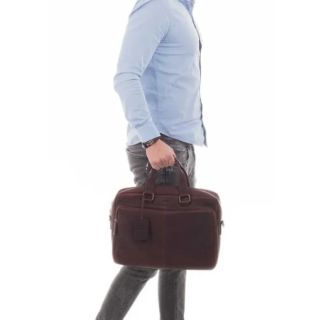Outlet Burkely Antique Avery Workbag 15.6" dark brown