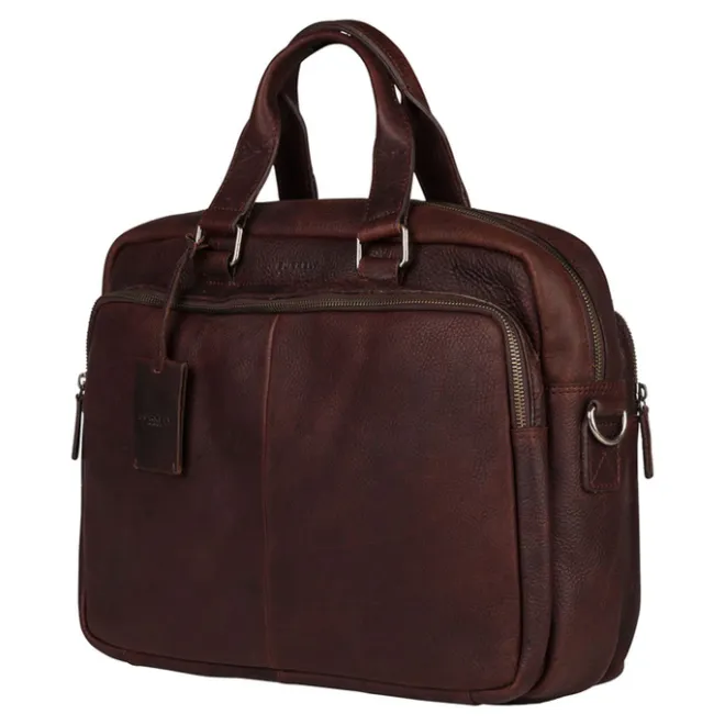 Outlet Burkely Antique Avery Workbag 15.6" dark brown