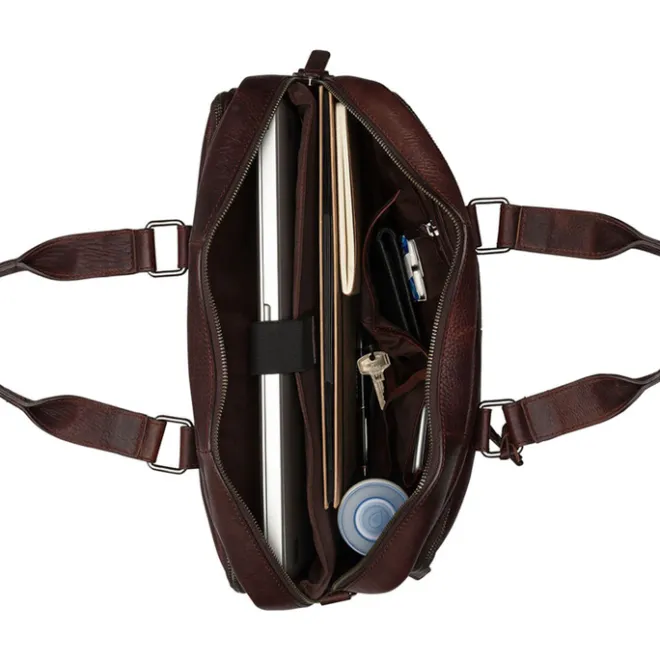 Outlet Burkely Antique Avery Workbag 15.6" dark brown