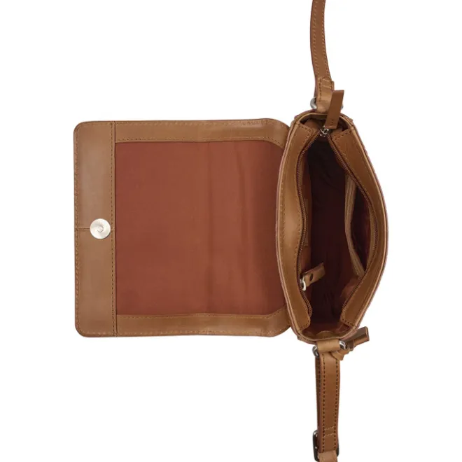 Sale Burkely Cool Colbie Crossbody Bag cognac