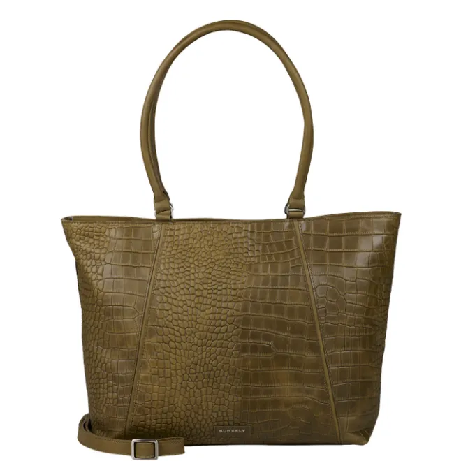 Online Burkely Cool Colbie Wide Tote 15.6" olive