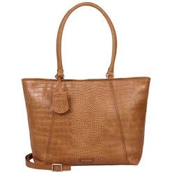 Sale Burkely Cool Colbie Wide Tote 15.6" colbie cognac