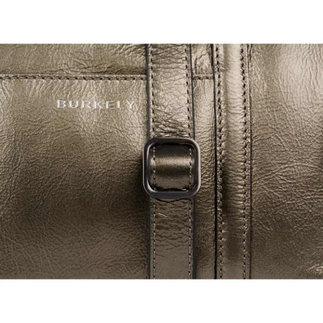 Best Burkely Creased Crystal Handbag gun metal