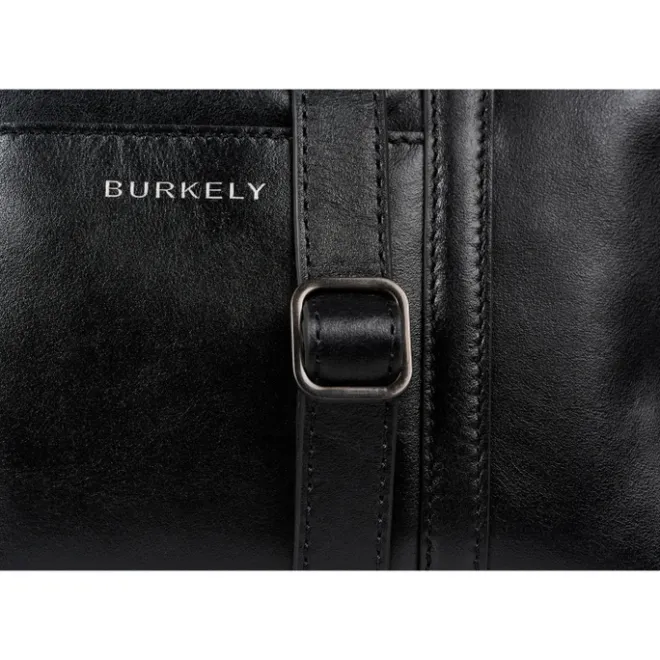 Burkely Creased Crystal Handbag black
