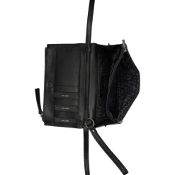 Burkely Creased Crystal Phone Bag black