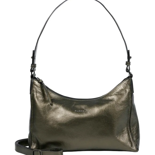New Burkely Creased Crystal Shoulderbag gun metal