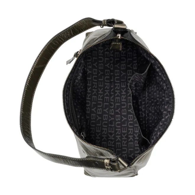 New Burkely Creased Crystal Shoulderbag gun metal