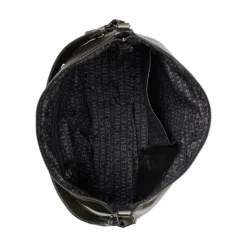 Discount Burkely Creased Crystal Wide Hobo gun metal