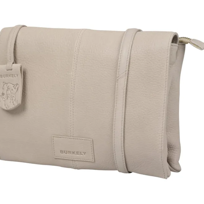 Outlet Burkely Soft Skylar Double Pocket Flap grey