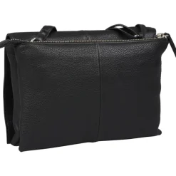 Burkely Soft Skylar Double Pocket Flap black