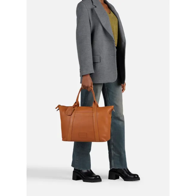 New Burkely Soft Skylar Workbag 15.6" cozy cognac