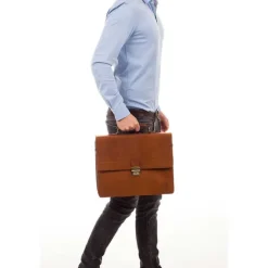 Online Burkely Vintage Dean Briefcase cognac