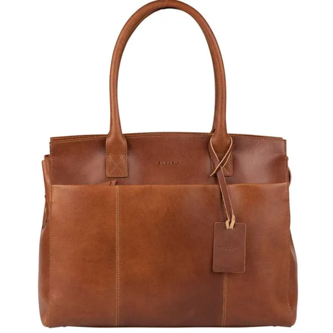 Online Burkely Vintage Doris Laptop Bag 15.6" cognac
