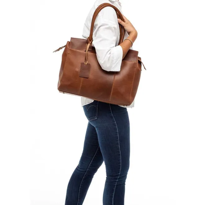 Online Burkely Vintage Doris Laptop Bag 15.6" cognac